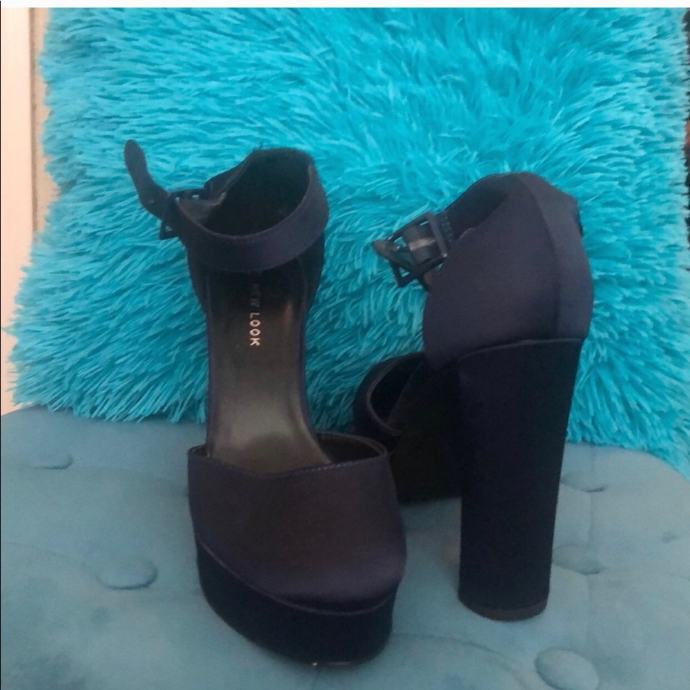 Blue shoes